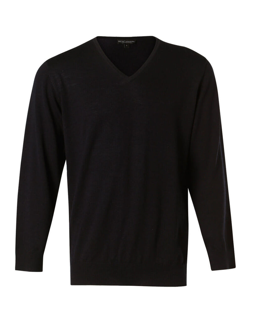 Winning Spirit Men's V-Neck Long Sleeves Jumper (M9502)