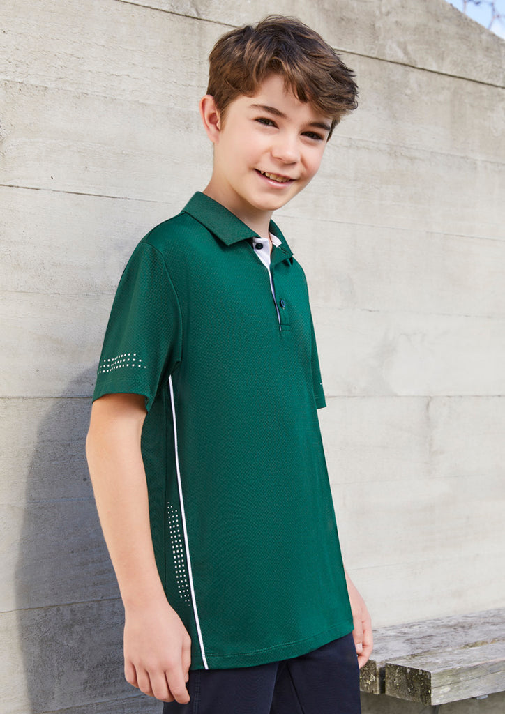 Biz Collection Kids Balance Short Sleeve Polo-(P200KS)