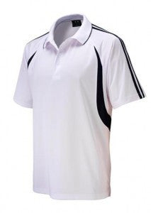 Biz Collection-Biz Collection Mens  Flash Polo 2nd ( 6 Colour )-White / Navy / 5XL-Uniform Wholesalers - 8