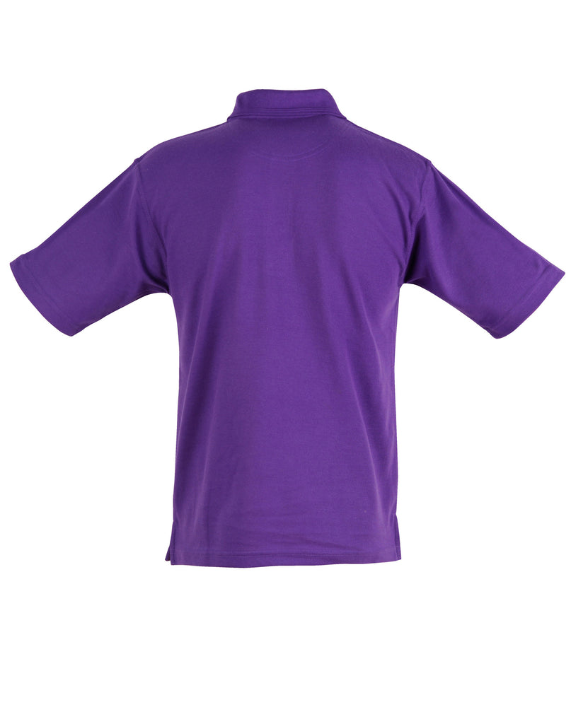 Winning Spirit Pique Knit Short Sleeve Polo (Unisex) (PS41)