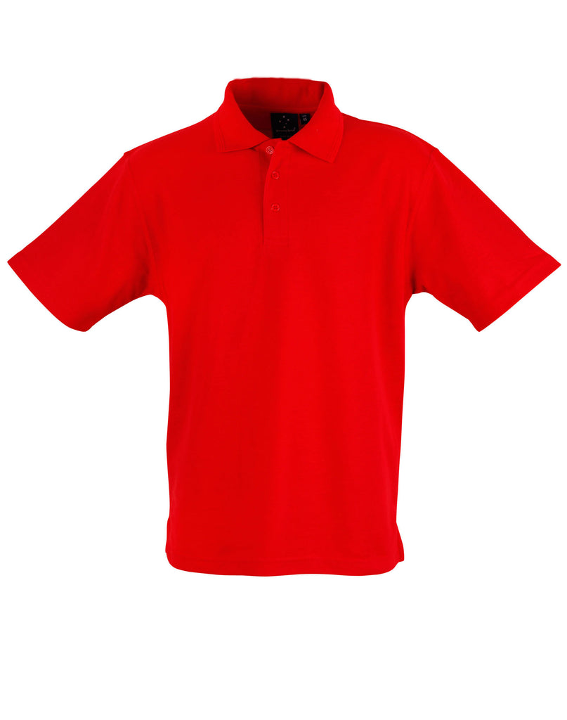 Winning Spirit Kids Traditional Pique Knit Polo (PS11K)