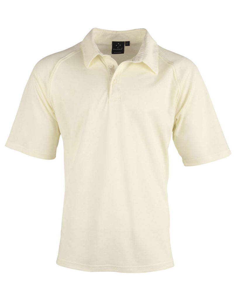 Winning Spirit Men's Truedry Mesh Knit Short Sleeve Cricket Polo (PS29)
