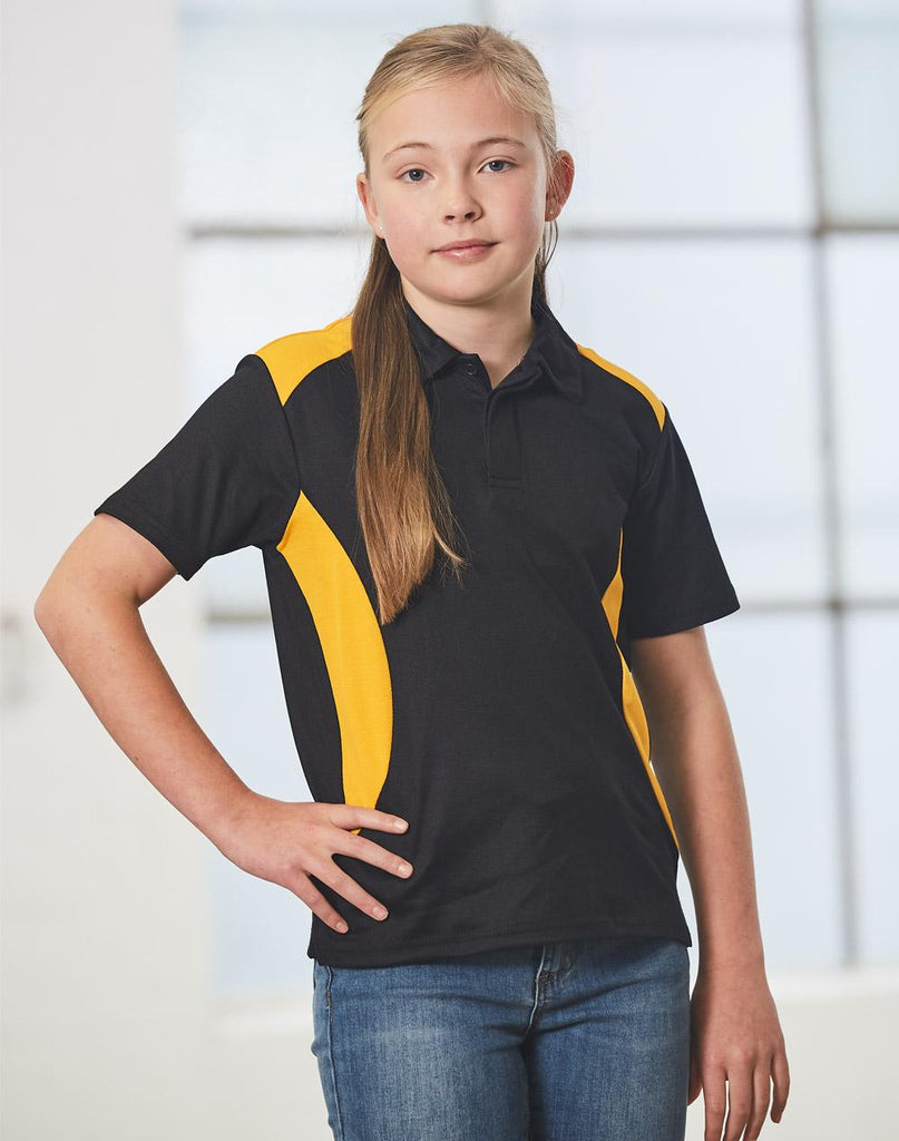 Winning Spirit Winner Truedry Kids Contrast Polo (PS31K)