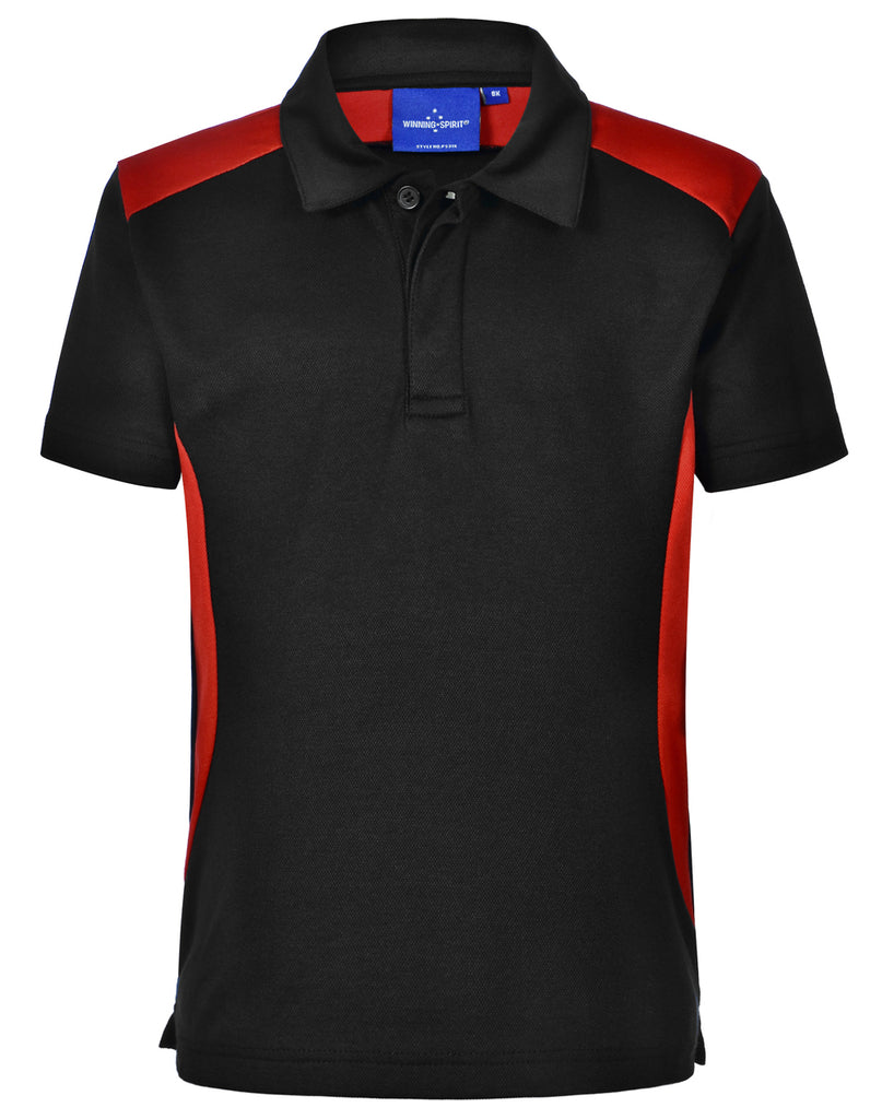 Winning Spirit Winner Truedry Kids Contrast Polo (PS31K)