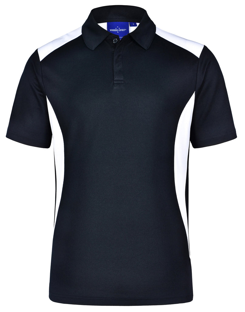 Winning Spirit Men's TrueDry® Contrast Short Sleeve Polo 2nd (4 colour) (PS31)