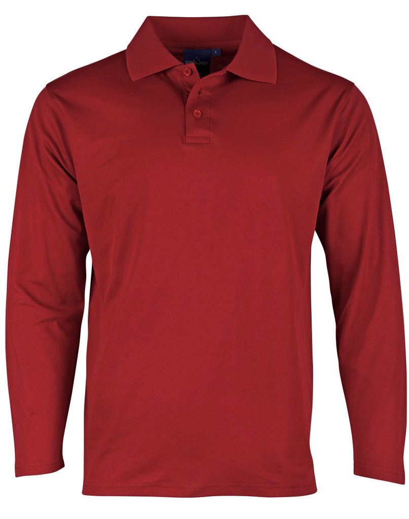 Winning Spirit TrueDry® Long Sleeve Polo (PS35)