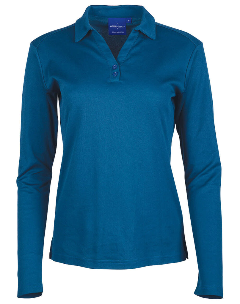 Winning Spirit  Victory Plus Truedry® Long Sleeve Polo (PS36B)