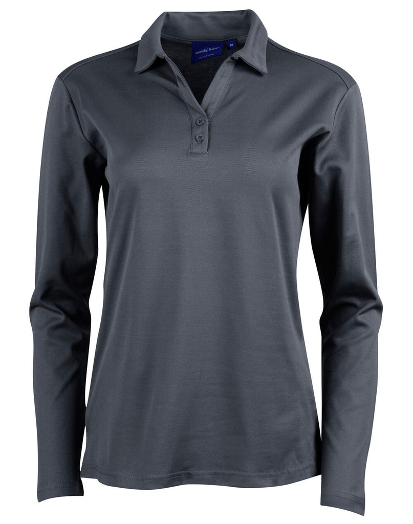 Winning Spirit  Victory Plus Truedry® Long Sleeve Polo (PS36B)