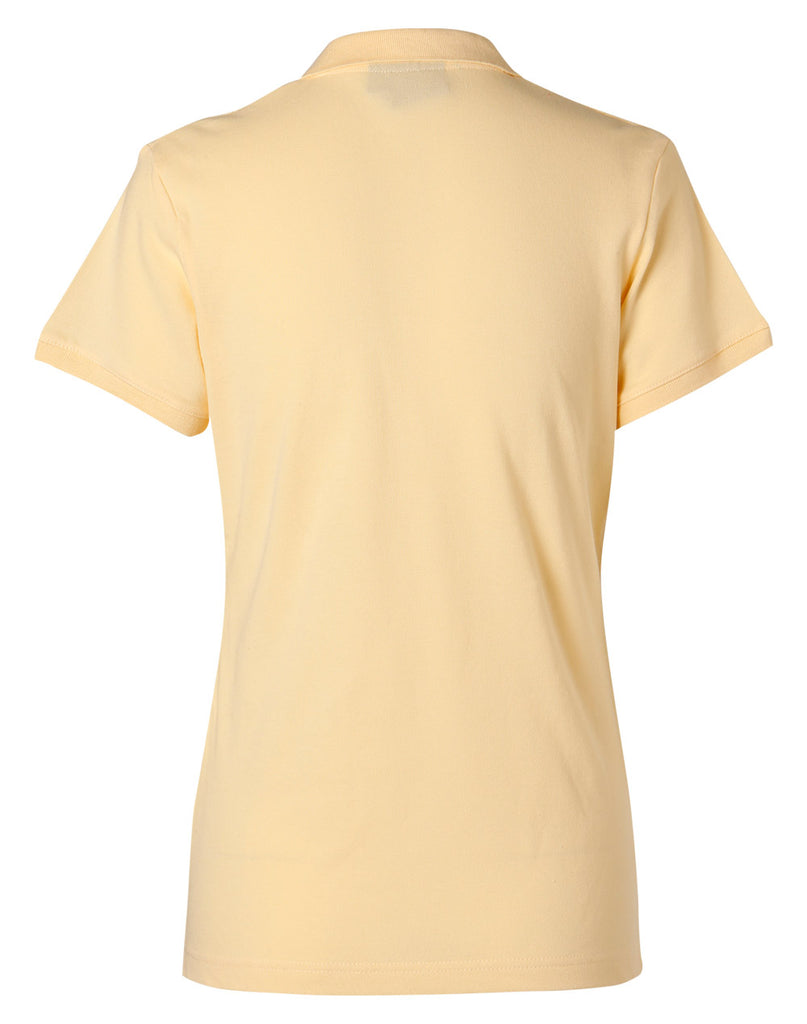 Winning Spirit Ladies' Short Sleeve Cotton/Elastane Polo 1st (8 colour) (PS40)
