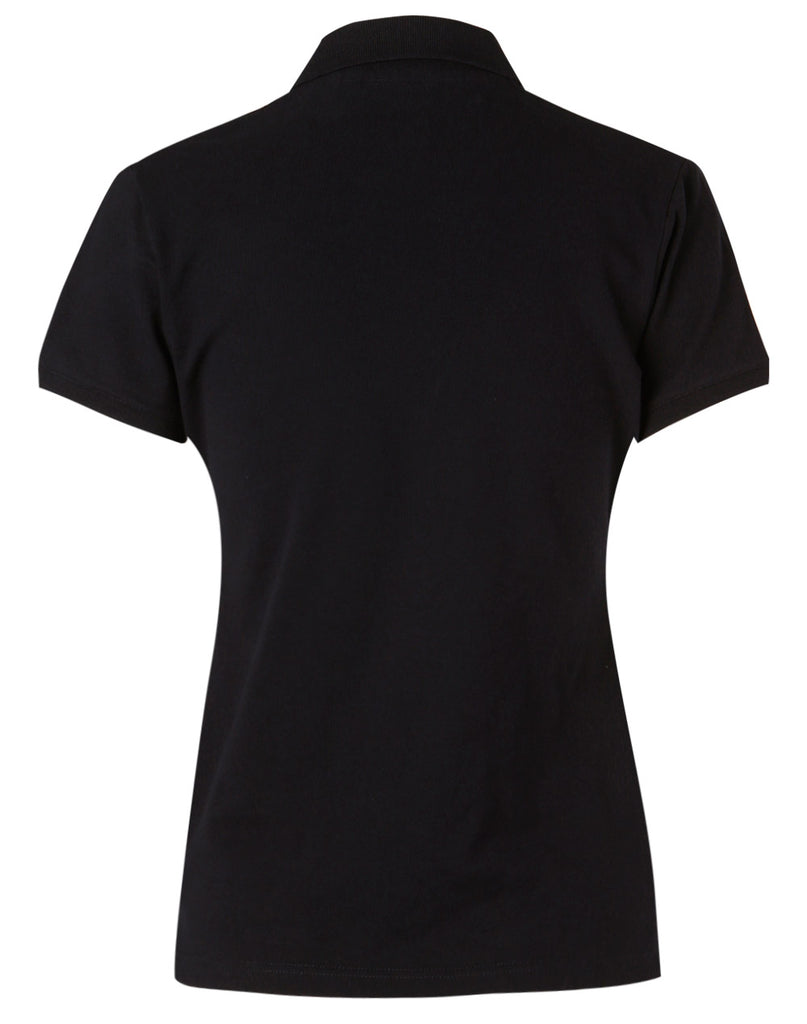 Winning Spirit Ladies' Short Sleeve Cotton/Elastane Polo 1st (8 colour) (PS40)