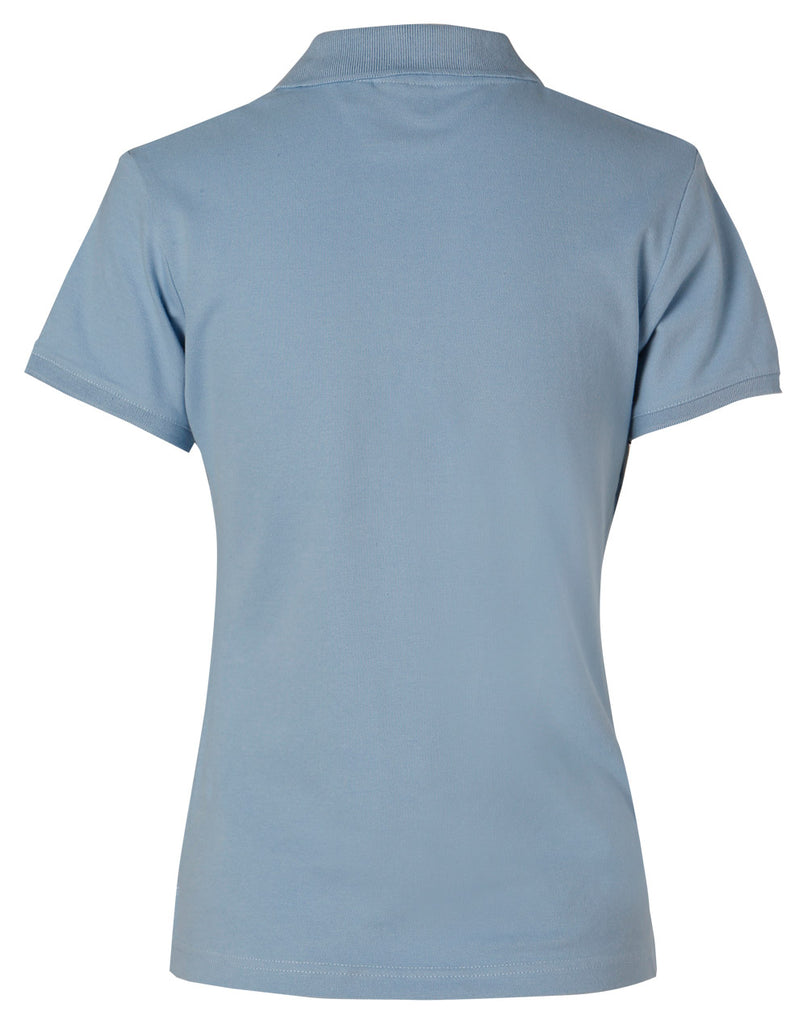 Winning Spirit Ladies' Short Sleeve Cotton/Elastane Polo 2st (4 colour) (PS40)