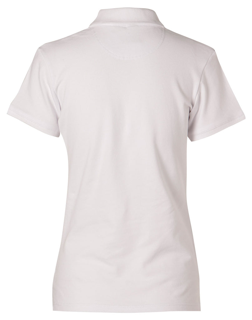 Winning Spirit Ladies' Short Sleeve Cotton/Elastane Polo 2st (4 colour) (PS40)