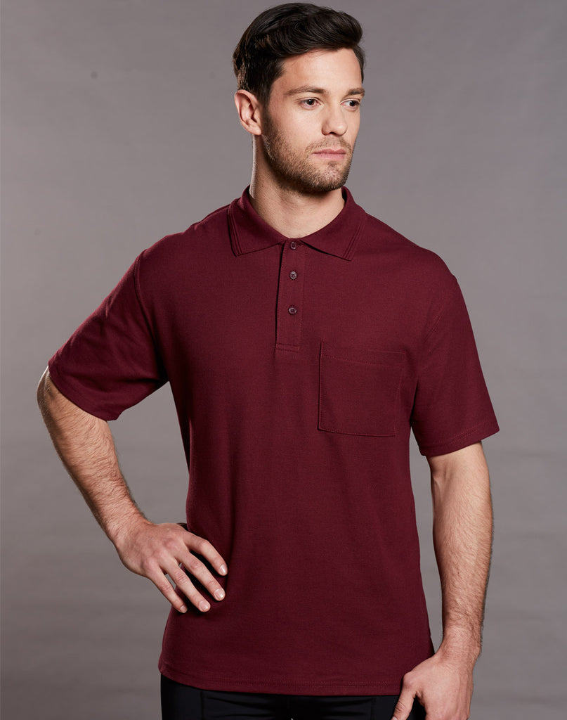 Winning Spirit Pique Knit Short Sleeve Polo (Unisex) (PS41)