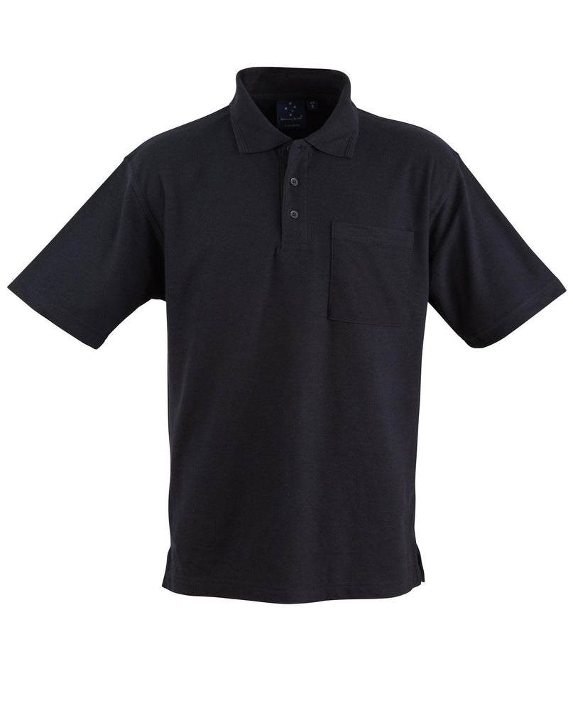 Winning Spirit Pique Knit Short Sleeve Polo (Unisex) (PS41)