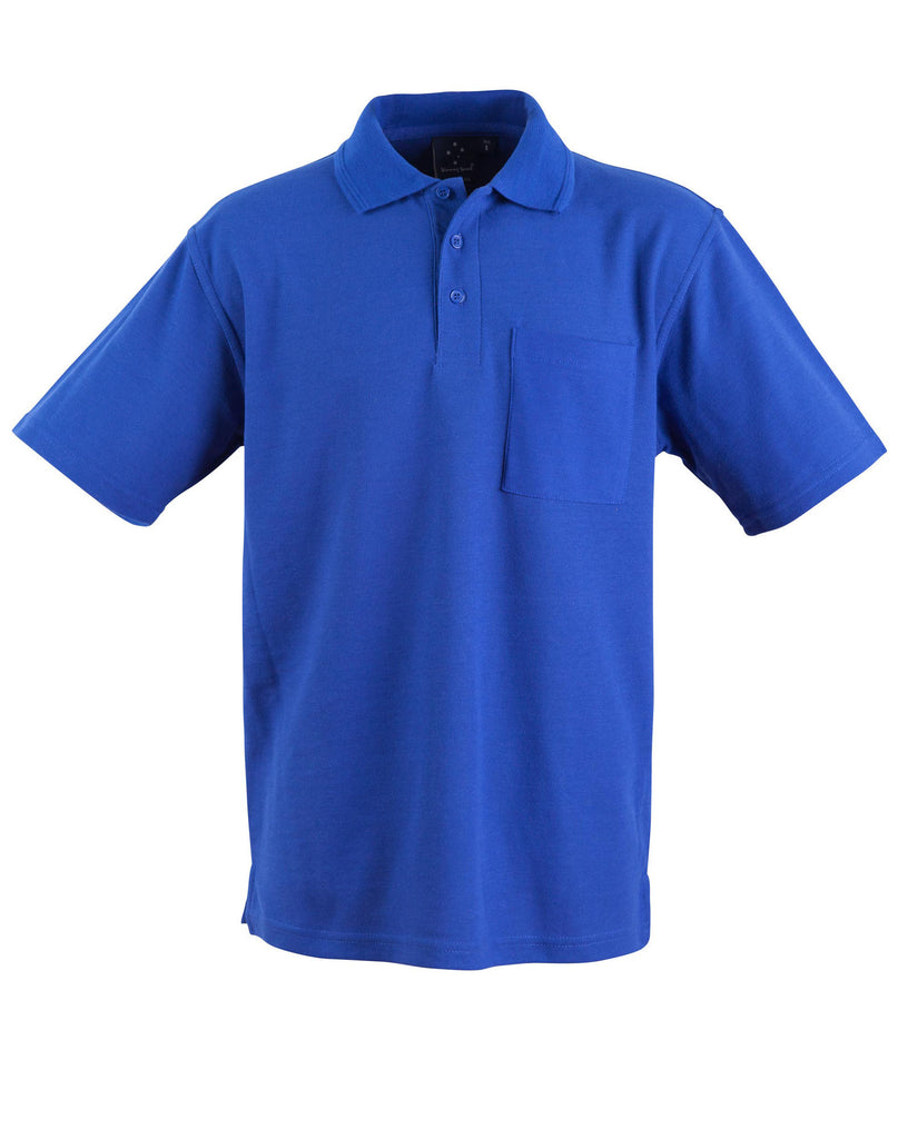 Winning Spirit Pique Knit Short Sleeve Polo (Unisex) (PS41)