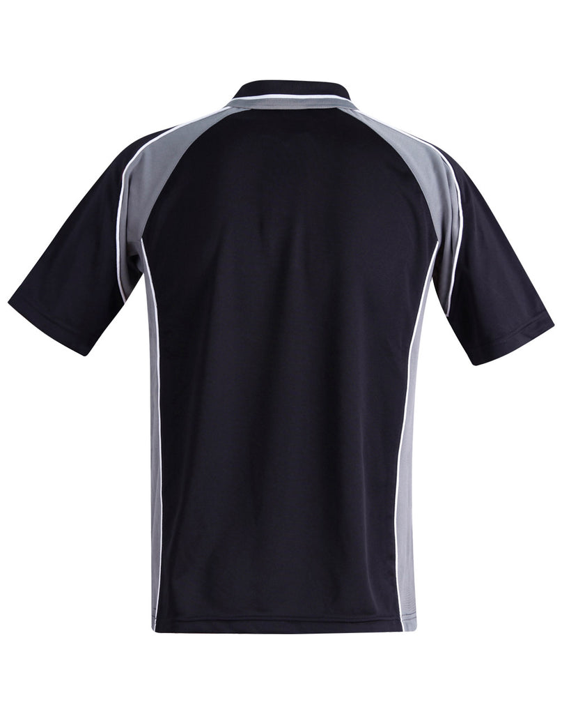 Winning Spirit Men's CoolDry® Short Sleeve Contrast Polo (PS49)