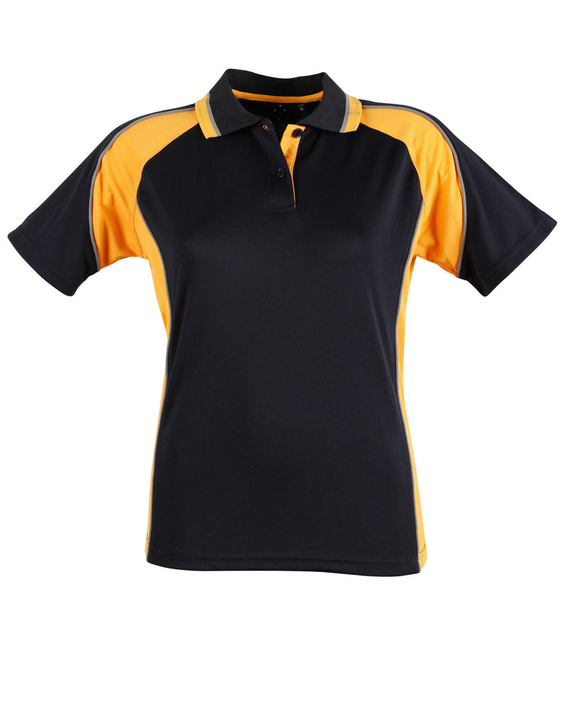 Winning Spirit Ladies' CoolDry® Short Sleeve Contrast Polo (PS50)
