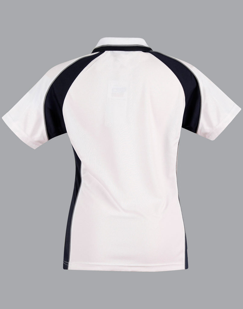 Winning Spirit Ladies' CoolDry® Short Sleeve Contrast Polo (PS50)