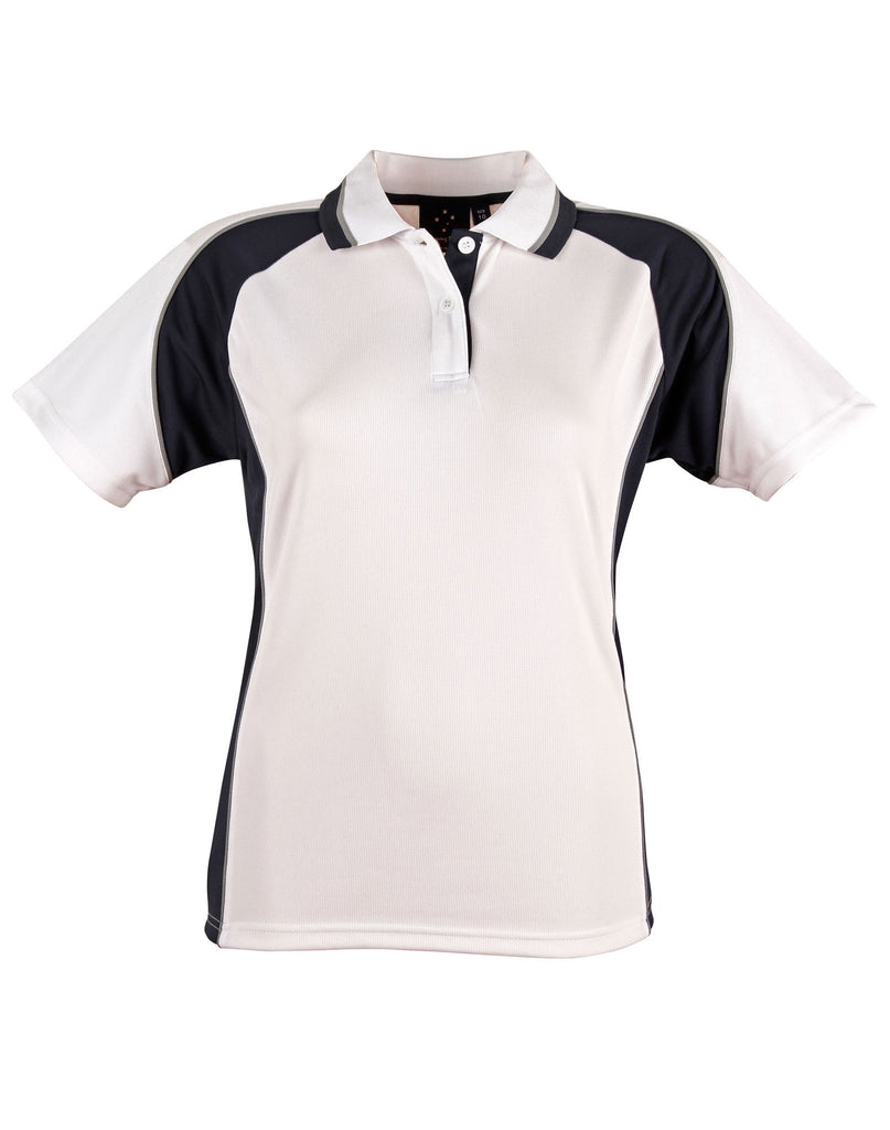 Winning Spirit Ladies' CoolDry® Short Sleeve Contrast Polo (PS50)