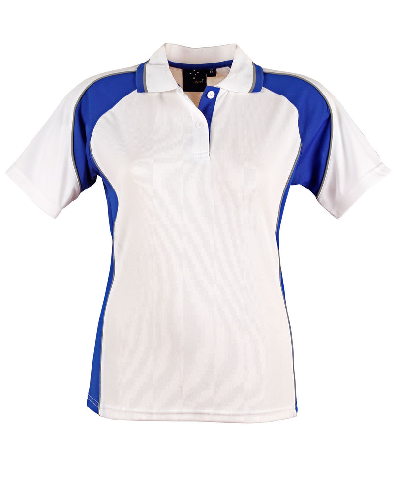 Winning Spirit Ladies' CoolDry® Short Sleeve Contrast Polo (PS50)