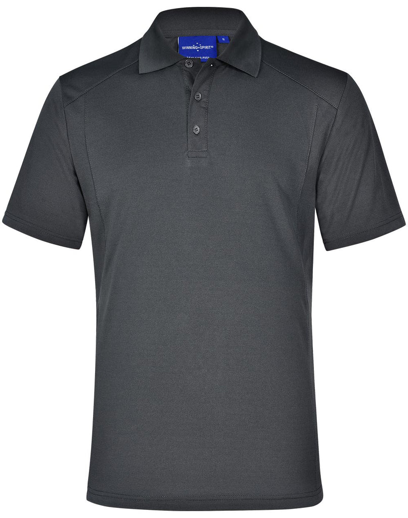 Winning Spirit Men's Breathable Bamboo Charcoal Short Sleeve Polo (PS59)