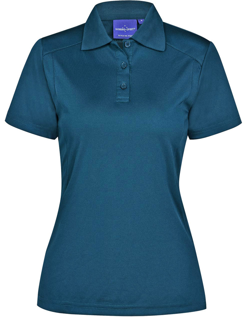 Winning Spirit Ladies' Breathable Bamboo Charcoal Short Sleeve Polo (PS60)