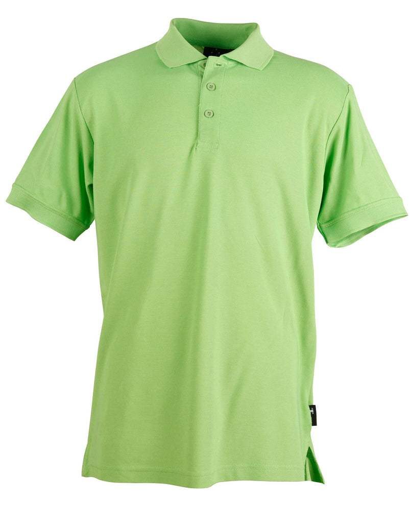 Winning Spirit Men's TrueDry® Solid Colour Pique Polo 1st (12 Colour) (PS63)