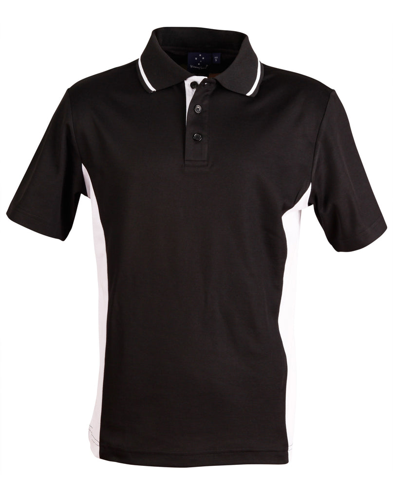 Winning Spirit Teammate Truedry Contrast Short Sleeve Kids Polo (PS73K)