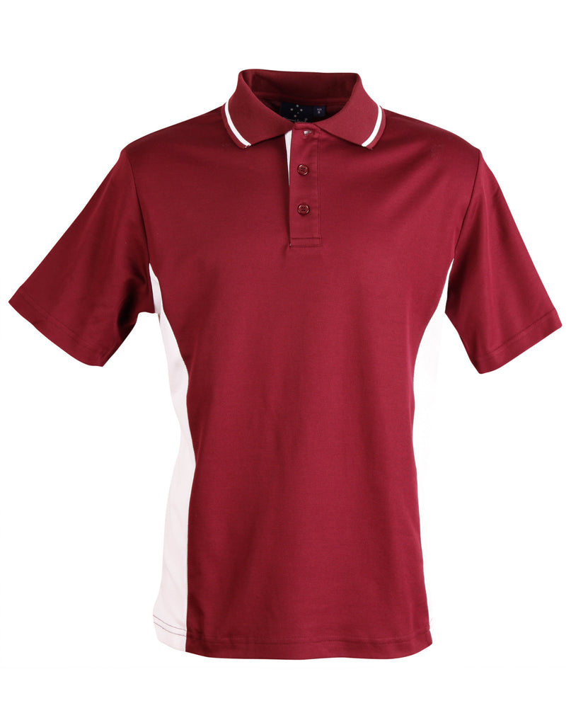 Winning Spirit Teammate Truedry Contrast Short Sleeve Kids Polo (PS73K)