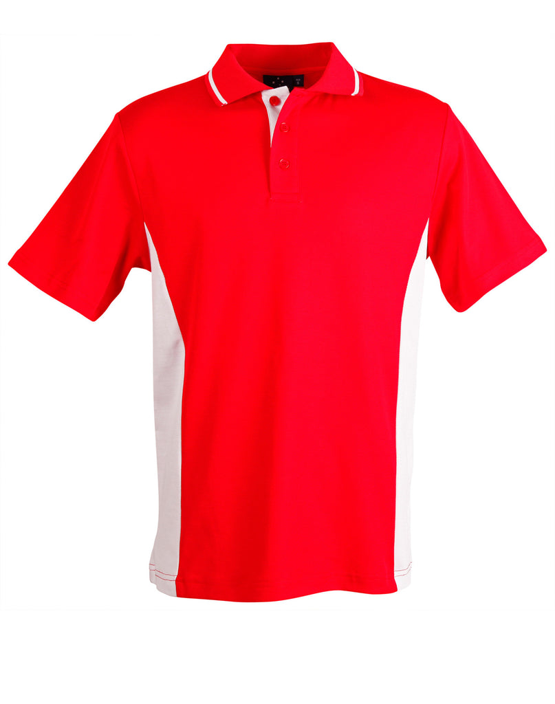 Winning Spirit Teammate Truedry Contrast Short Sleeve Kids Polo (PS73K)