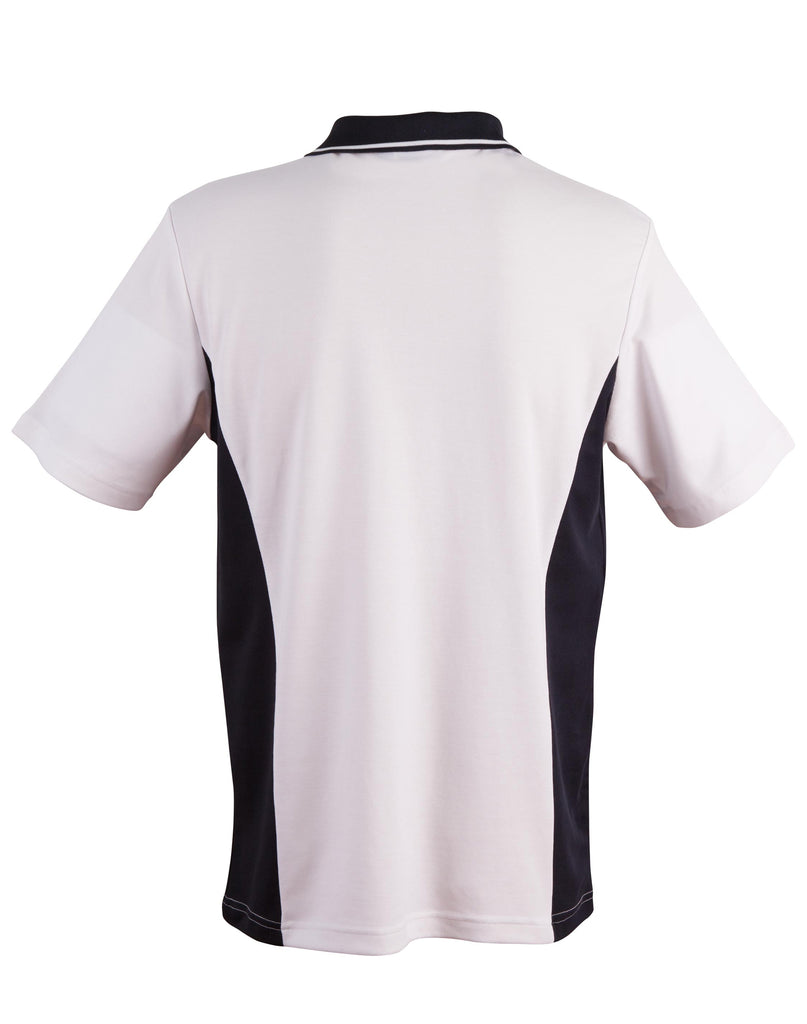 Winning Spirit Men's TrueDry® Contrast Short Sleeve Polo (2nd 3 Colours) (PS73)