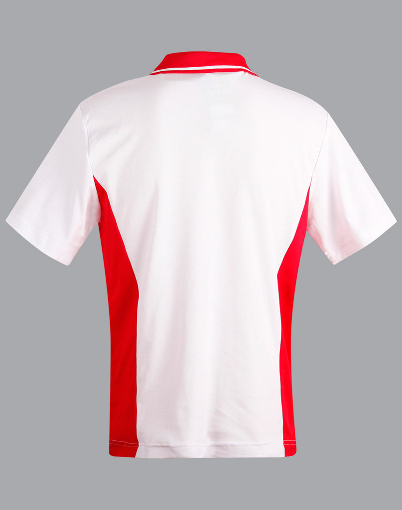 Winning Spirit Men's TrueDry® Contrast Short Sleeve Polo (2nd 3 Colours) (PS73)