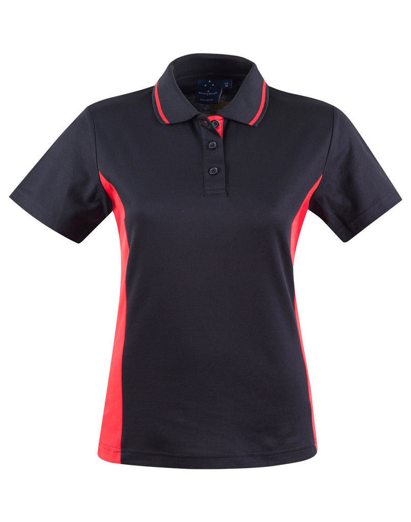 Winning Spirit Women's TrueDry® Contrast Short Sleeve Polo (PS74)