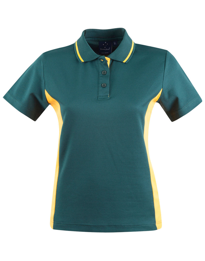 Winning Spirit Women's TrueDry® Contrast Short Sleeve Polo (PS74)