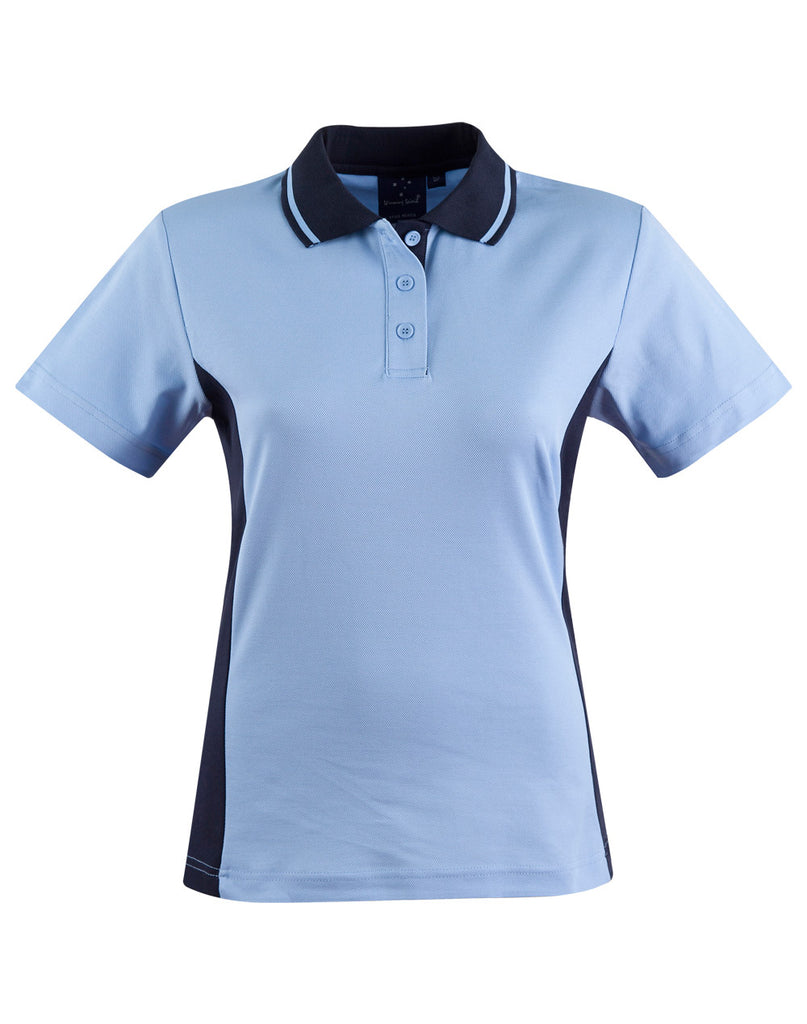 Winning Spirit Women's TrueDry® Contrast Short Sleeve Polo (PS74)