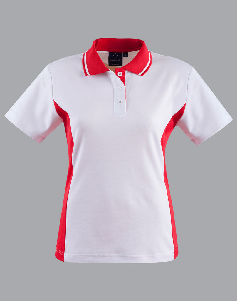 Winning Spirit Women's TrueDry® Contrast Short Sleeve Polo (PS74)