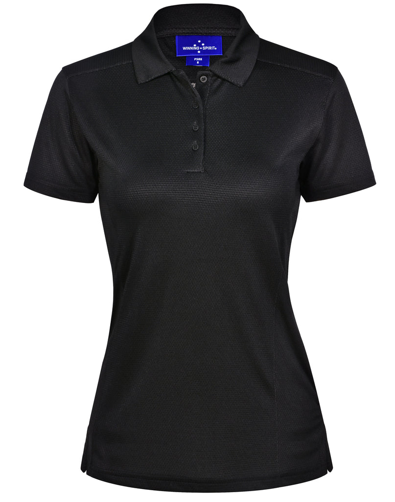 Winning Spirit Bamboo Charcoal Corporate Short Sleeve Polo Ladies (PS88)