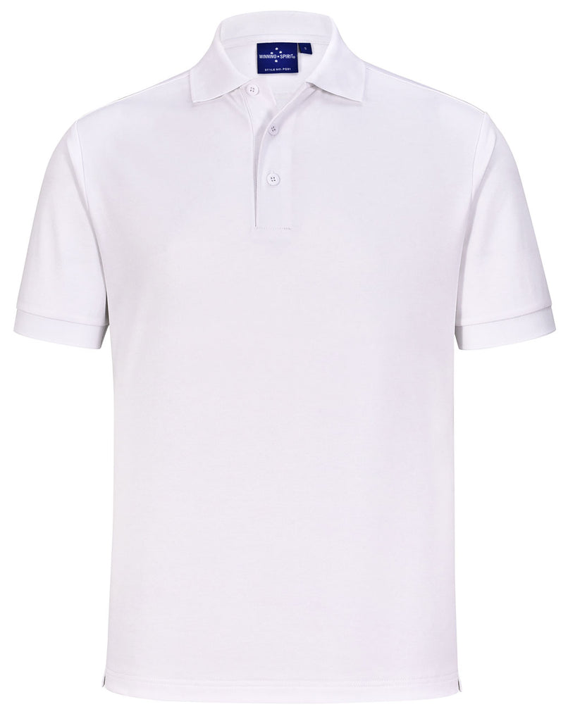 Winning Spirit Men's Sustainable Poly/Cotton Corporate SS Polo (PS91)