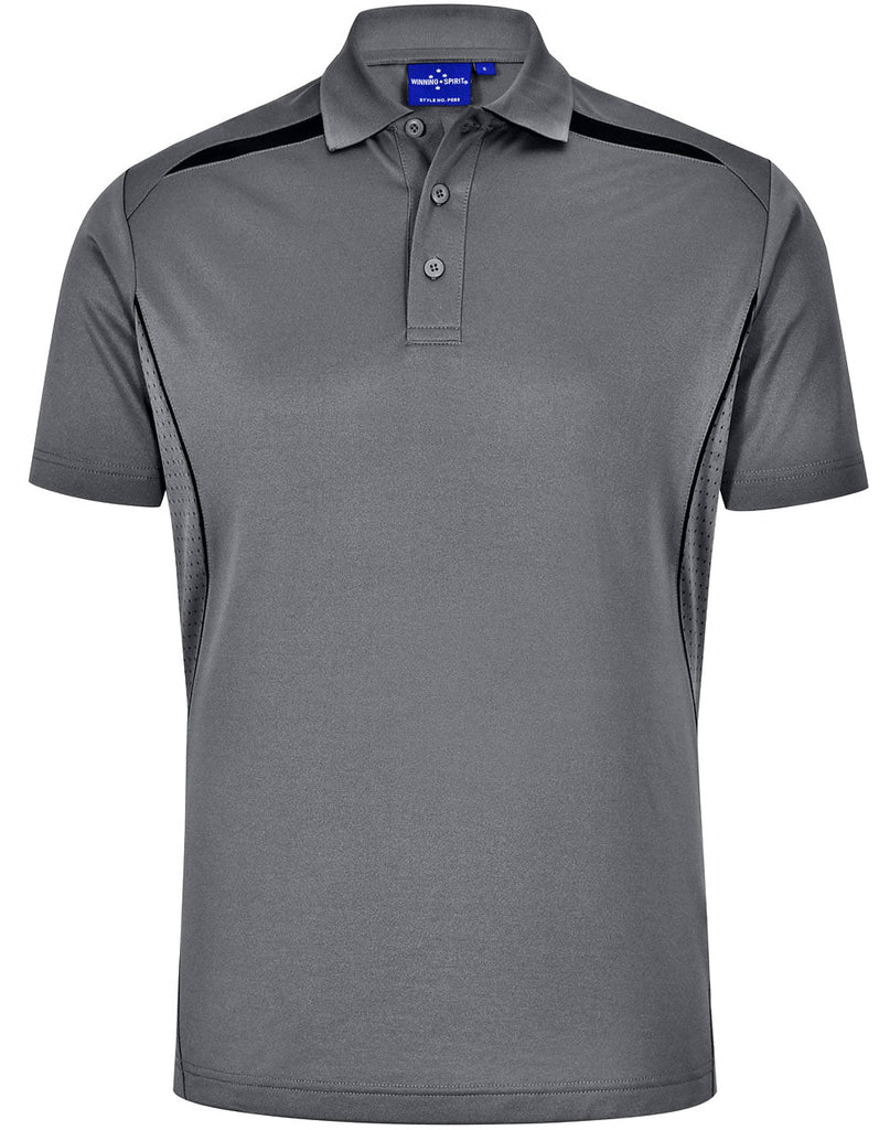 Winning Spirit Ladies Sustainable Poly/Cotton Contrast SS Polo 1st (10 colour)-(PS94)