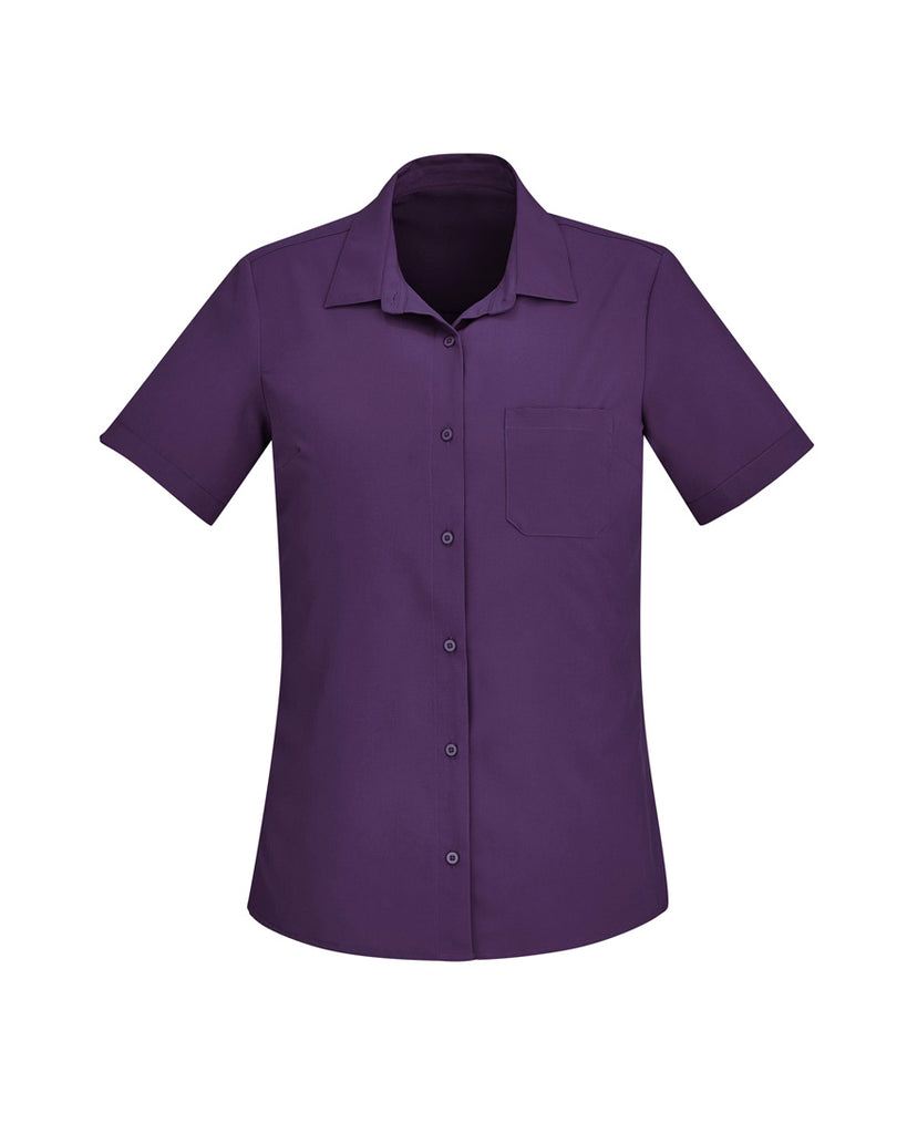 Biz Care Womens Florence Short Sleeve Shirt  (CS947LS)
