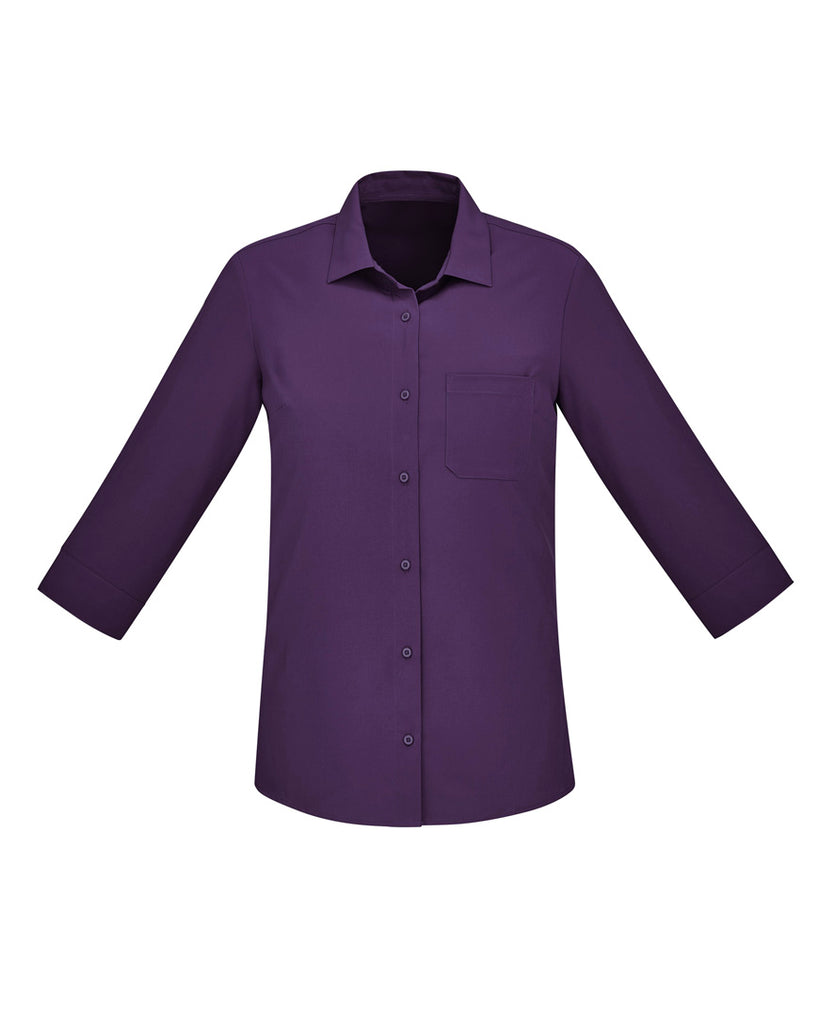 Biz Care Womens Florence 3/4 Sleeve Shirt  (CS951LT)