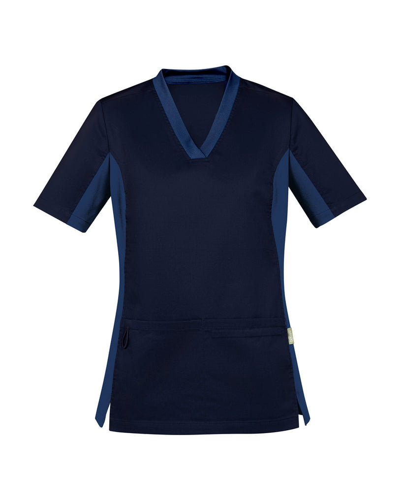 Biz Care Womens Riley V-neck Scrub Top (CST043LS)