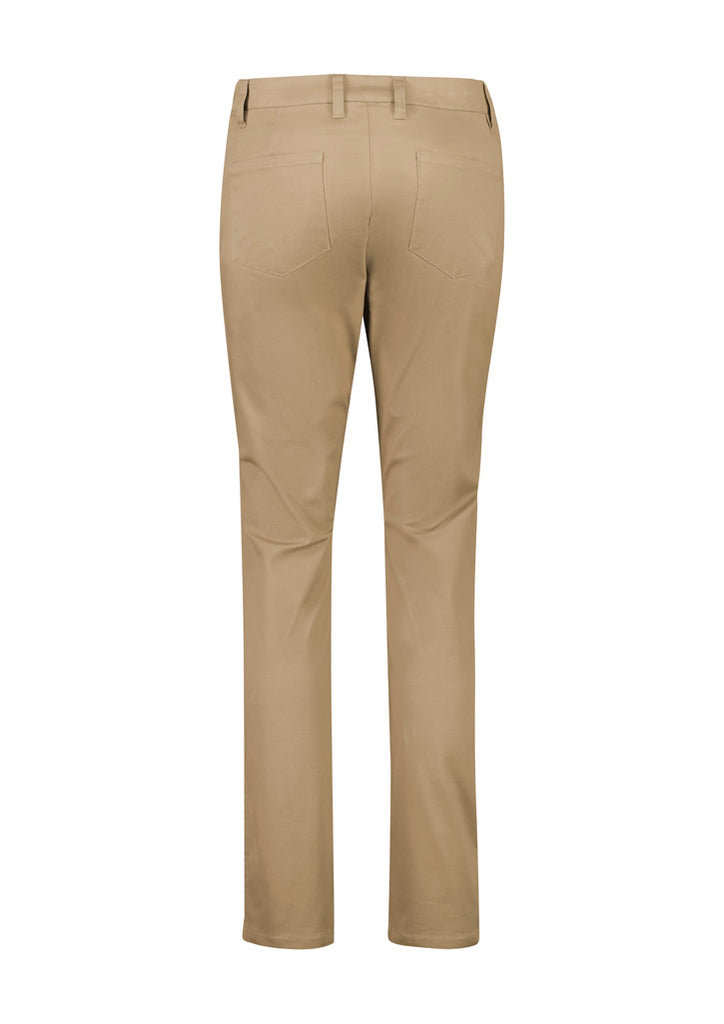 Biz Corporate Womens Slim Leg Stretch Chino Pant (RGP263L)