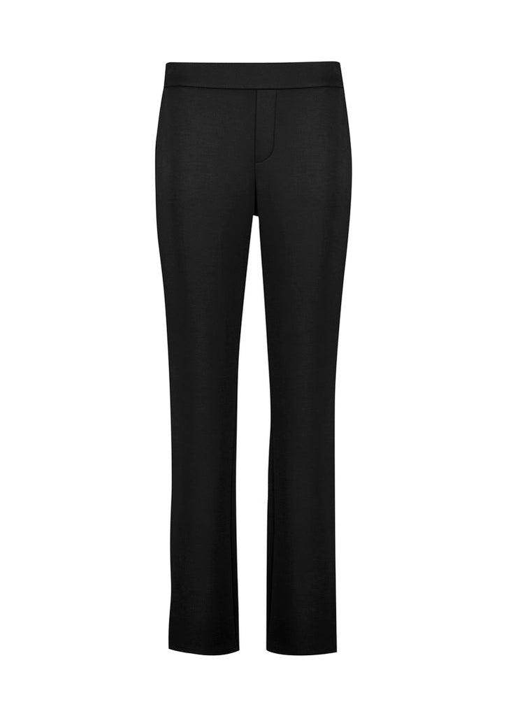 Biz Corporate Scuba Ponte Womens Mid-rise Pull on Pant (RGP304L)