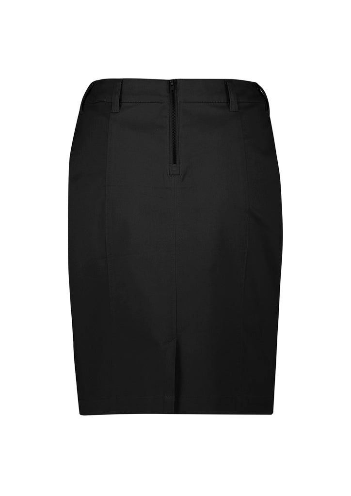 Biz Corporate Traveller Womens Chino Skirt (RGS264L)