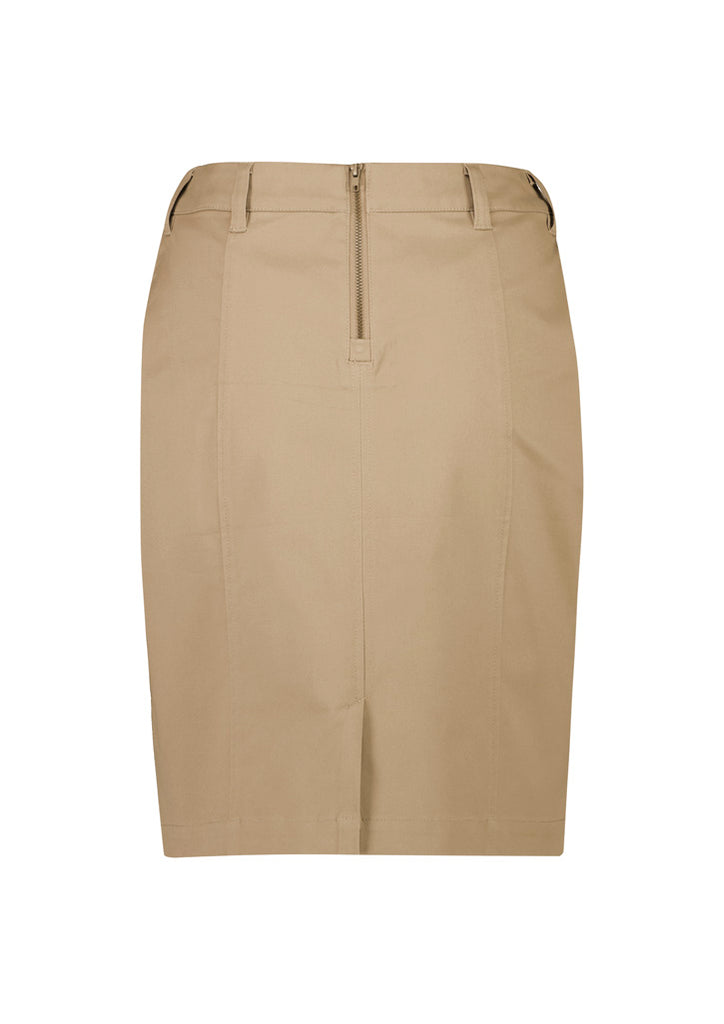 Biz Corporate Traveller Womens Chino Skirt (RGS264L)