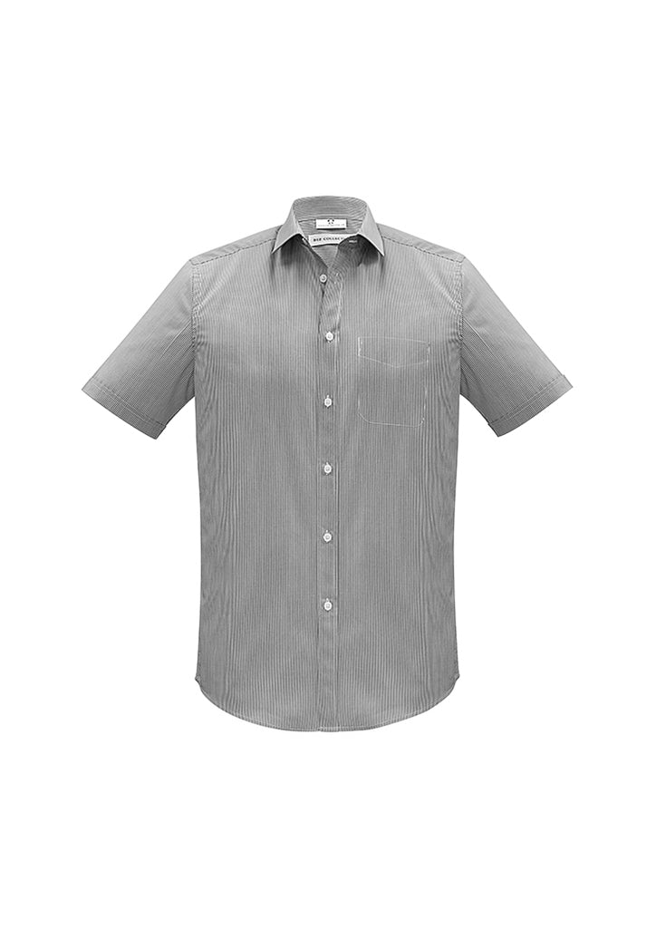 Biz Collection Mens Euro Short Sleeve Shirt-(S812MS)