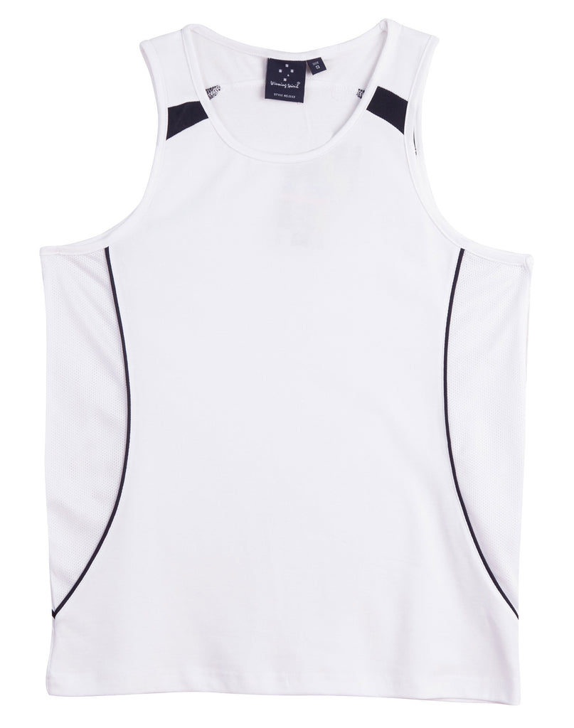 Winning Spirit Ladies' Truedry Fashion Singlet (SL54)