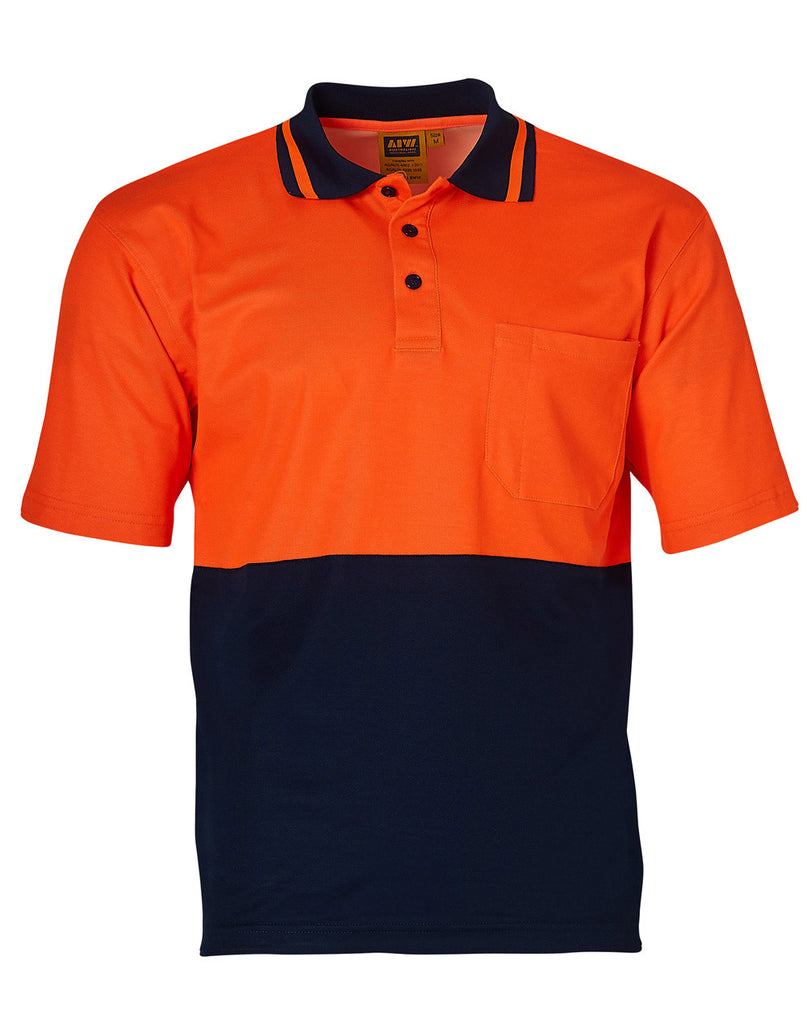 Winning Spirit Truedry Short Sleeve Safety Polo (SW12)