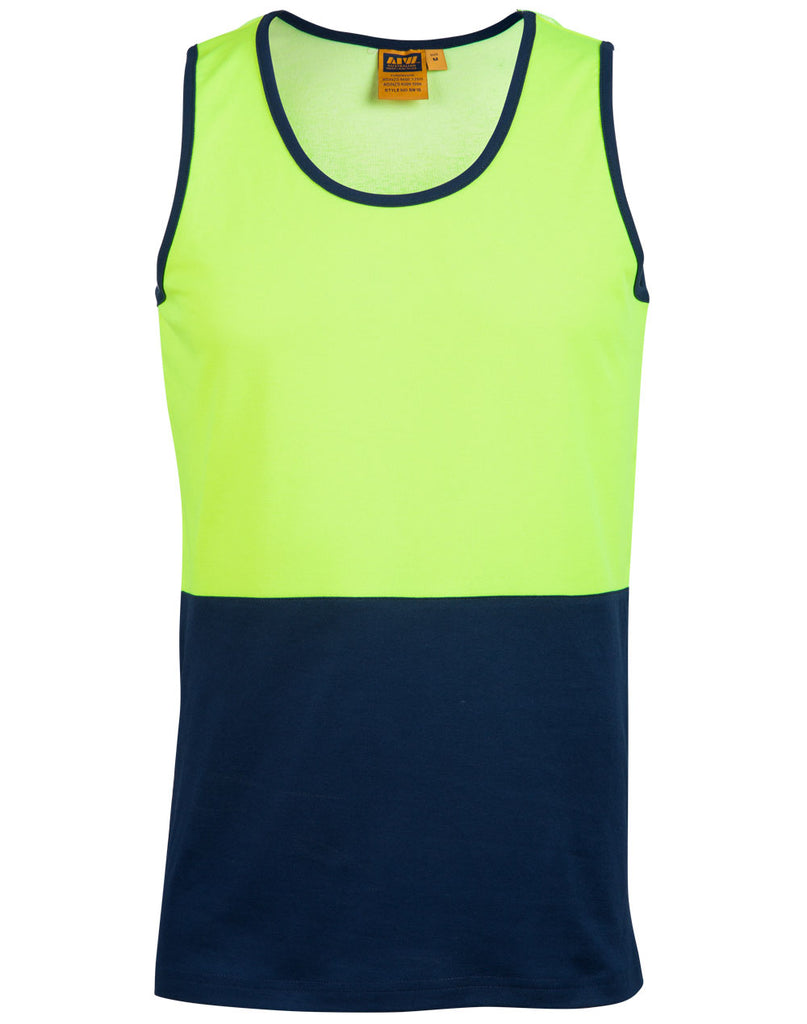 Winning Spirit High Visibility TrueDry® Mesh Knit Safety Singlet (SW15)